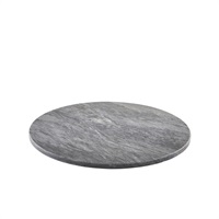 Click for a bigger picture.GenWare Dark Grey Marble Platter 33cm Dia