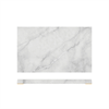 Click here for more details of the White Marble Agra Melamine GN1/3 Slab 32.5 x 17.6cm