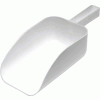 Click here for more details of the All Purpose White Scoop 9"  2 1/4L Cap