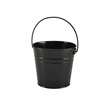 Stainless Steel Serving Bucket 16cm Dia Black