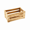 Genware Rustic Wooden Crate 27 x 16 x 12cm