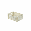 Click here for more details of the Genware White Wash Wooden Crate 34 x 23 x 15cm