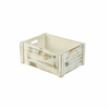 Click here for more details of the Genware White Wash Wooden Crate 41 x 30 x 18cm