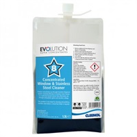 Click for a bigger picture.Evolution glass & mirror cleaner 2x1.5 Ltr