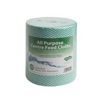 Click for a bigger picture.All purpose centre feed j  cloths green