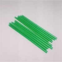 Click for a bigger picture.Pla green bendy straw 8" Pk 250