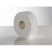 Click for a bigger picture.Jumbo toilet roll 60mm x300m Pk 6
