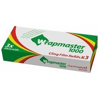 Click for a bigger picture.Cling film refills for wrapmaster 3000 Pk3