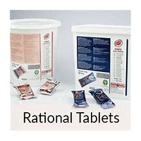 Click for a bigger picture.Rational blue care tablets Pk 150
