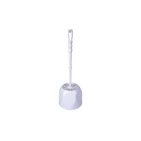 Click for a bigger picture.White toilet brush & holder