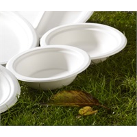 Click for a bigger picture.12oz Round Bagasse Bowl Pk 1000