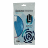 Click here for more details of the Flocklined rubber gloves blue medium