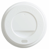 Click here for more details of the Compostable White Domed Sip-thru Lid For 8oz Cup Pk 1000