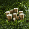 Click here for more details of the 8oz Kraft Design Compostable Cups Pk 500