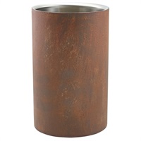 Click for a bigger picture.GenWare Rust Effect Wine Cooler