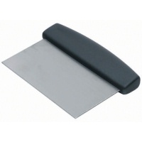 Click for a bigger picture.Dough Scraper Black Handle 150 x 75mm