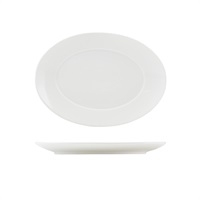 Click for a bigger picture.GenWare Porcelain Winged Oval Plate 31.5cm/ 12.5"