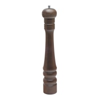 Click for a bigger picture.Heavy Wood Pepper Mill 12"