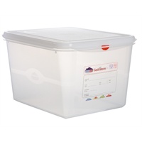 Click for a bigger picture.GN Storage Container 1/2 200mm Deep 12.5L