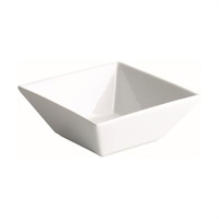 Click for a bigger picture.Genware Ceramic Square Dip Dish 6.5 x 3cm