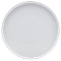 Click for a bigger picture.Genware Porcelain Low Presentation Plate 25cm/ 9.75"