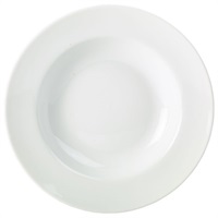 Click for a bigger picture.Genware Porcelain Soup Plate/ Pasta Dish 27cm/ 10.75"