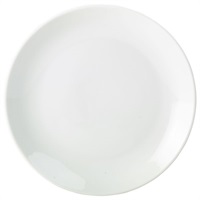 Click for a bigger picture.Genware Porcelain Coupe Plate 30cm/12"