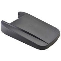 Click for a bigger picture.Black Closed Lid For Grey Recycling Bin 85L