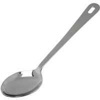 Click for a bigger picture.S/St. Serving Spoon 16" With Hanging Hole