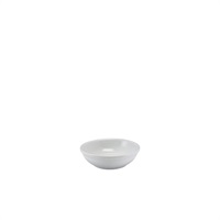 Click for a bigger picture.GenWare Porcelain Butter/ Dip Dish 7.8cm/ 3"