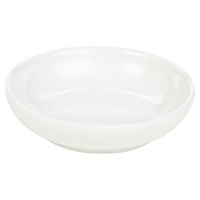 Click for a bigger picture.Genware Porcelain Butter Tray 10cm/ 4"