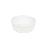 Click for a bigger picture.Genware Porcelain Round Pie Dish 14cm/5"