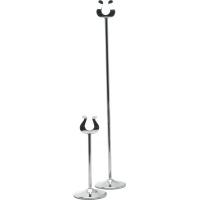 Click for a bigger picture.GenWare Stainless Steel Table Number Stand 20cm/8"