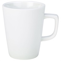 Click for a bigger picture.Genware Porcelain Latte Mug 34cl/12oz