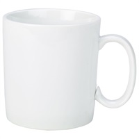 Click for a bigger picture.Genware Porcelain Straight Sided Mug 34cl/ 12oz
