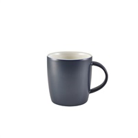 Click for a bigger picture.GenWare Porcelain Matt Blue Cosy Mug 35cl/12.3oz