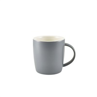 Click for a bigger picture.GenWare Porcelain Matt Grey Cosy Mug 35cl/12.3oz