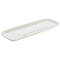 Click for a bigger picture.Genware Porcelain Ellipse Platter 27 x 10cm/10.75 x 4"