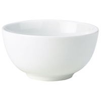 Click for a bigger picture.Genware Porcelain Rice Bowl 13cm/5"