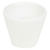 Click for a bigger picture.Genware Porcelain Conical Bowl 6cm/ 2.25"