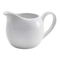 Click for a bigger picture.Genware Porcelain Milk Jug 14cl/5oz