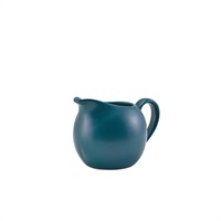 Click for a bigger picture.GenWare Porcelain Matt Teal Jug 14cl/ 5oz