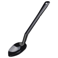 Click for a bigger picture.Serving Spoon Solid 13" Black