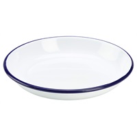 Click for a bigger picture.Enamel Rice/Pasta Plate 18cm