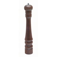 Click for a bigger picture.Heavy Wood Pepper Mill 9"