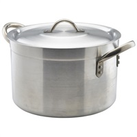 Click for a bigger picture.Aluminium Stewpan With Lid 18 Litre