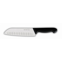 Click for a bigger picture.Giesser Scalloped Santoku Knife 18cm