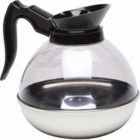 Click for a bigger picture.Coffee Decanter Clear Top/ S/ St. Base 1.9L/ 64oz