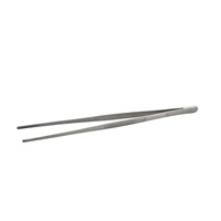 Click for a bigger picture.Round Tip Chef Tweezers 31cm