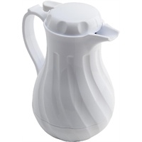 Click for a bigger picture.Beverage Server White 40oz 1.2 Ltr